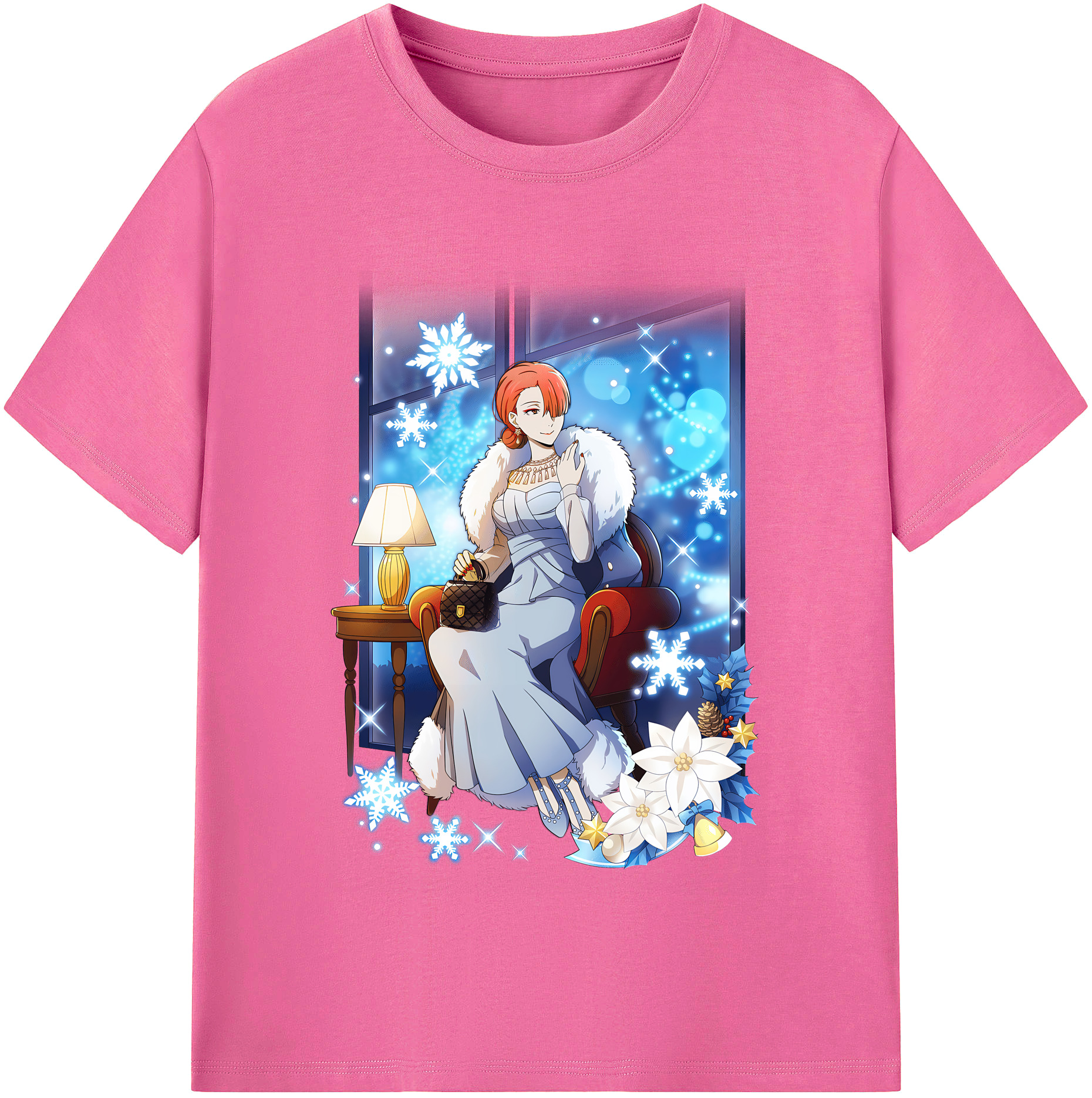 （画像用） 文豪ストレイドッグス Bungo Stray Dogs レディースカジュアルプリントTシャツ（綿100％）